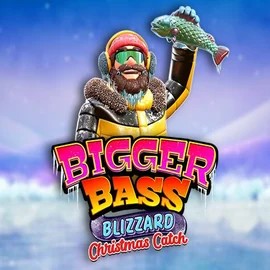 Official Slots logo: Bigger Bass Blizzard Christmas Catch by Pragmatic Play at Jokery Casino