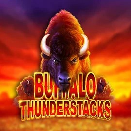 Buffalo Thunderstacks logo by Amatic Industries at Jokery Casino