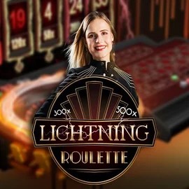 Live Casino logo of Lightning Roulette from Evolution at Jokery Casino