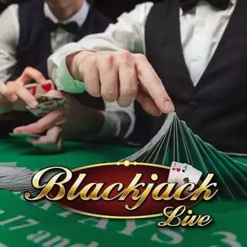Live Blackjack game by Evolution – logo hosted on Jokery Casino