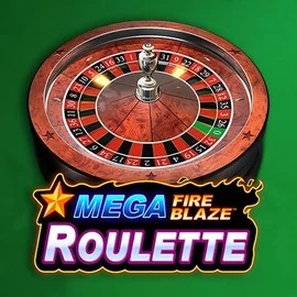 Mega Fire Blaze Roulette logo by Playtech Jokery Casino
