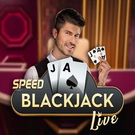 Speed Blackjack logo – Live Casino by Pragmatic Play at Jokery Casino