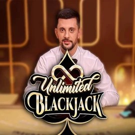 Unlimited Blackjack by Ezugi, showcased at casino-jokery.org – game logo